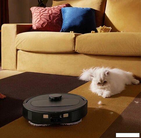 Робот-пылесос Roborock Qrevo L QRL52-02 (с русской озвучкой, черный)