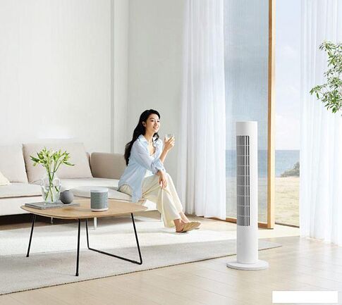 Колонный вентилятор Xiaomi Mijia DC Inverter Tower Fan 2 BPTS02DM (китайская версия)