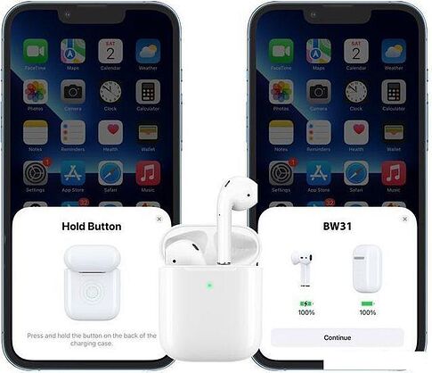 Наушники Borofone BW31 (белый)