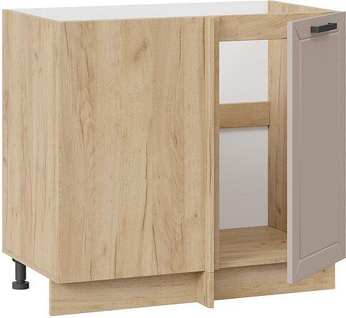 Шкаф напольный Трия Лорас 1Н9У (дуб крафт золотой/холст латте)