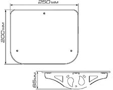 Кронштейн Trone DVD-1 Кронштейн Trone DVD-1