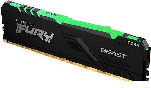 Оперативная память Kingston FURY Beast RGB 2x16ГБ DDR4 2666 МГц KF426C16BB12AK2/32
