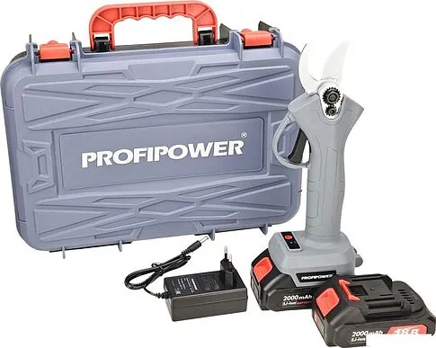 Секатор Profipower MKGSP-18V (с 2-мя АКБ, кейс)