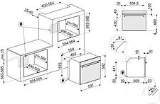 Электрический духовой шкаф Smeg SF6301TVX Электрический духовой шкаф Smeg SF6301TVX