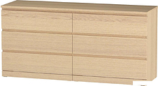 Комод Mio Tesoro Varma Prime 6D (дуб беленый)