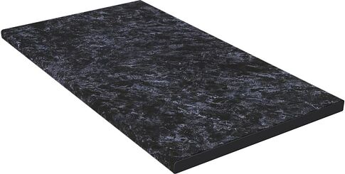 Готовая кухня Интерлиния Мила Gloss 2.7-ПМ2 (пепел/красный глянец/кастилло темный)