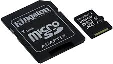 Карта памяти Kingston Canvas Select SDCS/256GB microSDXC 256GB (с адаптером) Карта памяти Kingston Canvas Select SDCS/256GB microSDXC 256GB (с адаптером)