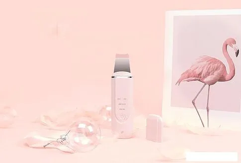 Прибор для ультразвукового пилинга InFace MS7100 (розовый)