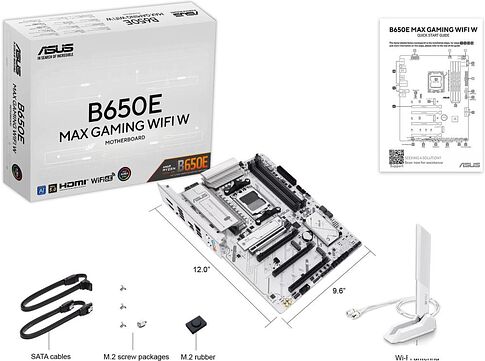 Материнская плата ASUS B650E Max Gaming WiFi W