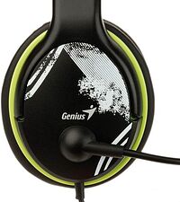 Наушники с микрофоном Genius HS-400A