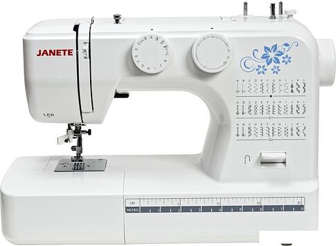 Электромеханическая швейная машина Janete 987Р (белый)