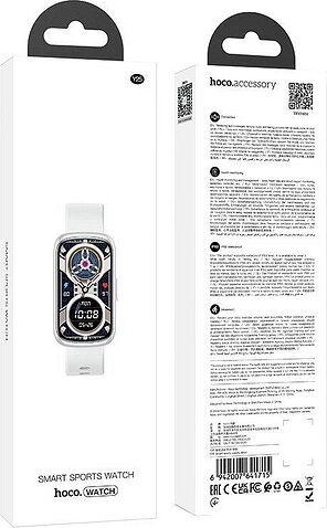 Умные часы Hoco Y25 (серебристый)