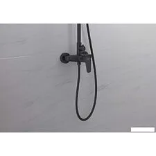 Душевая система  Aquatek Бетта AQ2160MB (черный матовый)