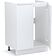 Шкаф напольный Артём-Мебель Мэри 600мм СН-114.212 (белый)