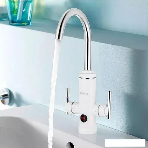 Проточный электрический водонагреватель-кран Kitfort KT-4031