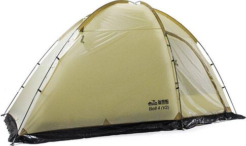 Кемпинговая палатка TRAMP Bell 4 v2 (песочный)