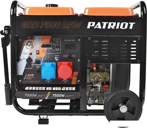 Дизельный генератор Patriot GRD 7500DAW