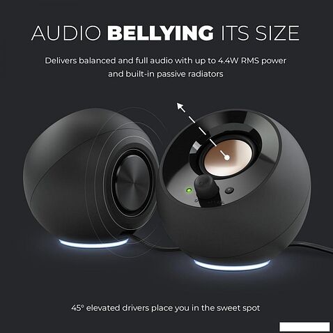 Акустика Creative Pebble SE (черный)