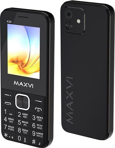 Телефон Maxvi K29 (черный)