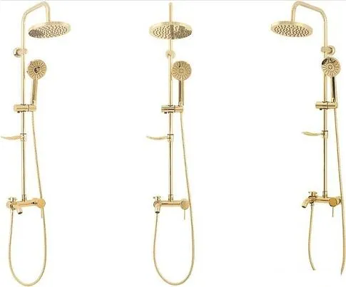Душевая система Rea Luis REA-P7006 (золотой)