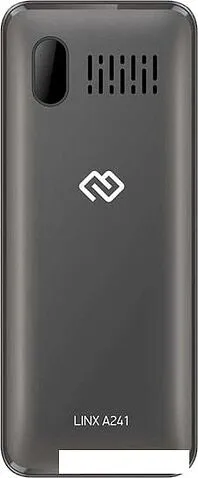 Кнопочный телефон Digma Linx A241 (серый)