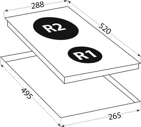 Варочная панель LEX EVH 320 BL [CHYO000174]