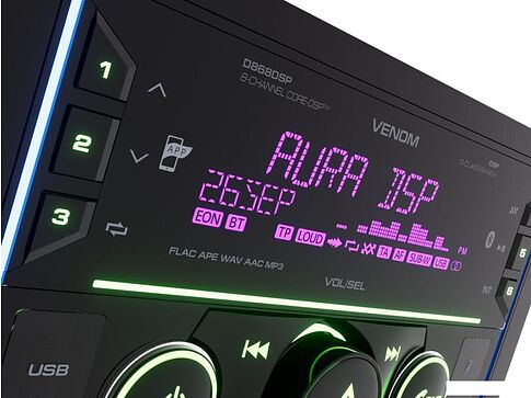 USB-магнитола Aura Venom-D862DSP