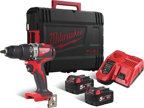 Ударная дрель-шуруповерт Milwaukee M18 BLPD2-502X 4933464518 (с 2-мя АКБ 5 Ач, кейс)