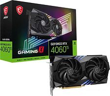 Видеокарта MSI GeForce RTX 4060 Ti Gaming X 16G Видеокарта MSI GeForce RTX 4060 Ti Gaming X 16G