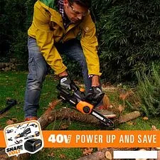Аккумуляторная пила Worx WG384E.9 (без АКБ) Аккумуляторная пила Worx WG384E.9 (без АКБ)