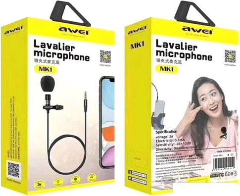 Микрофон Awei MK1