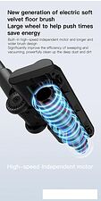 Пылесос Redkey Cordless Vacuum Cleaner P9 (черный)