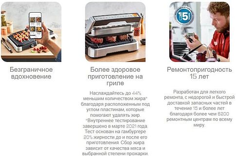Электрогриль Tefal OptiGrill 2 in 1 GC772D30