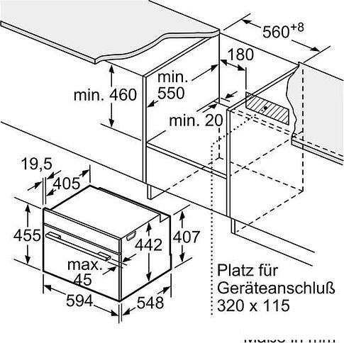 Электрический духовой шкаф Siemens iQ700 CB634GBS3