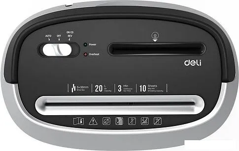 Шредер Deli E9948