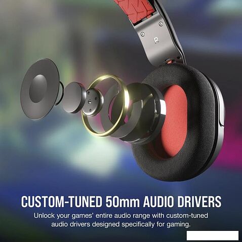 Наушники Corsair HS35 v2 (карбон)