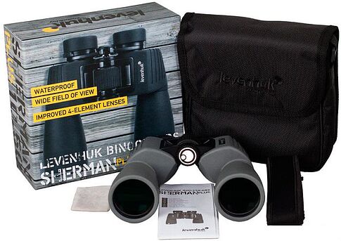 Бинокль Levenhuk Sherman Plus 10x50 [67731]