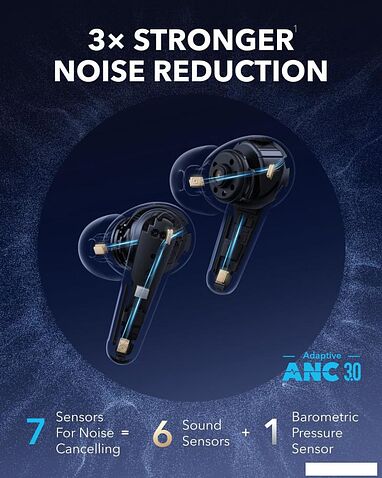 Наушники Anker Soundcore Liberty 4 Pro (черный глянец)