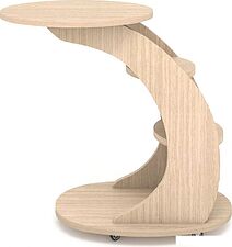 Приставной столик Rivalli Бьюти (дуб каньон бежевый)