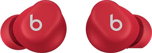 Наушники Beats Solo Buds (прозрачный красный)