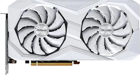 Видеокарта ASRock Radeon RX 6600 Challenger White 8GB RX6600 CLW 8G