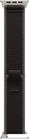 Умные часы Apple Watch Ultra 3 LTE 49 мм (титановый корпус, природный/черный, нейлоновый ремешок размера M/L)