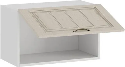 Шкаф навесной Трия Лина 1В6Г (крем)