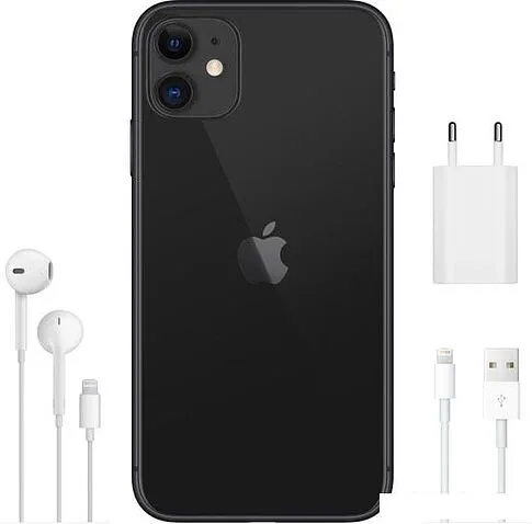 Смартфон Apple iPhone 11 128GB (черный)