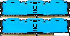 Оперативная память GOODRAM IRDM X 2x8ГБ DDR4 3200 МГц IR-XB3200D464L16SA/16GDC Оперативная память GOODRAM IRDM X 2x8ГБ DDR4 3200 МГц IR-XB3200D464L16SA/16GDC