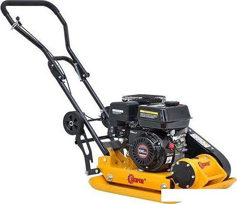 Виброплита Skiper С-120 Loncin LC200F (колеса)