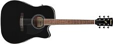 Электроакустическая гитара Ibanez PF15ECE-BK