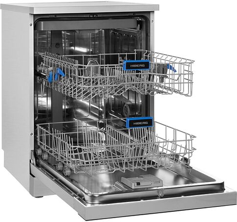 Отдельностоящая посудомоечная машина Hiberg i-F 6815 LX