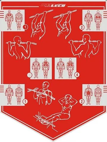 Турник Leco Home [гп3209]