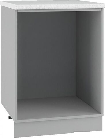 Шкаф напольный ДСВ Тренто СК2 600 (серый/серый)